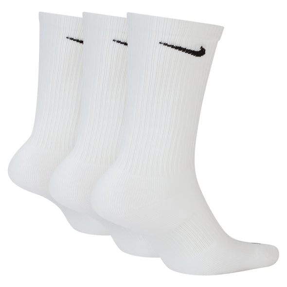 Nike Everyday Cush Crew Socks 3 Pack - White/Black