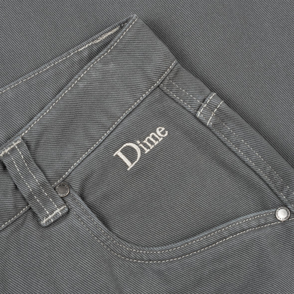 Dime Classic Baggy Denim Pants - Dark Grey