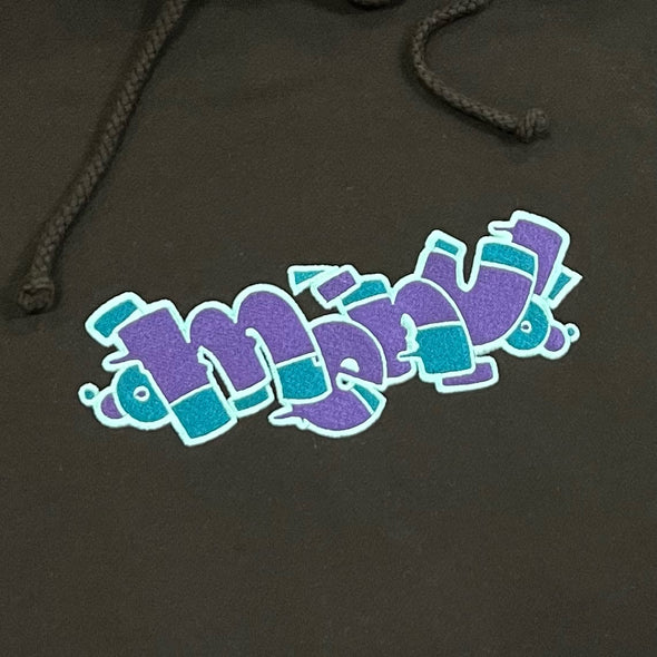 Menu Smurc Embroidered Hoody - Black