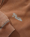 Butter Goods Jive Zip-Thru Hood - Washed Brown