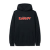 Butter Goods Warped Pullover Hood - Black