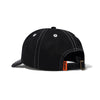 Butter Goods Warped 6 Panel Cap - Black