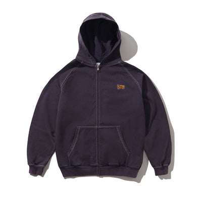 Butter Goods Sketch Zip Hood - Eggplant