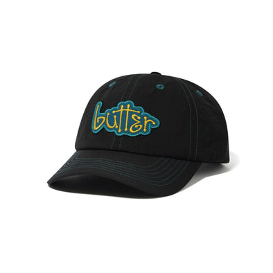 Butter Goods Connection 6 Panel Cap - Black