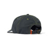 Butter Goods Rounded Logo 6 Panel Cap - Washed Black