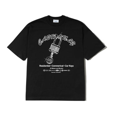 Cash Only Locksmith Tee - Black