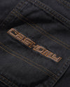 Cash Only Aleka Denim Jeans - Flat Black