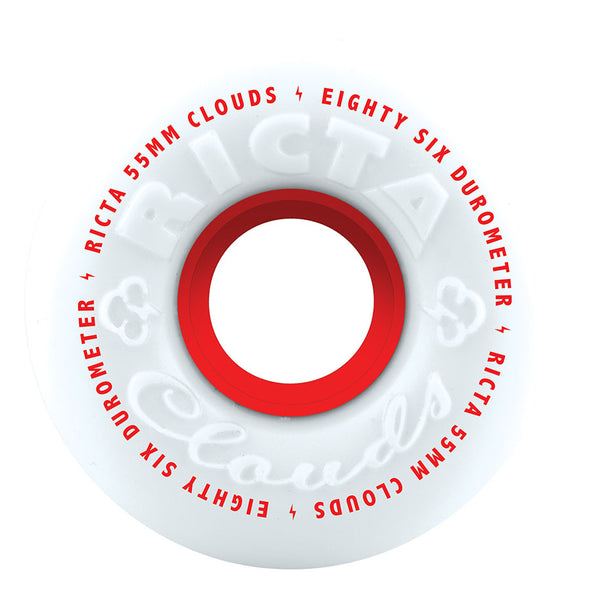 Ricta Clouds Red 86A - 55mm
