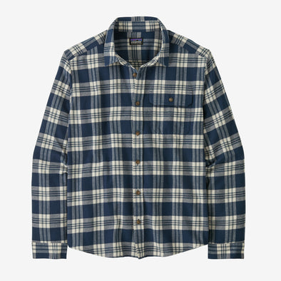 Patagonia L/S LW Fjord Flannel Shirt - Base Camp: New Navy