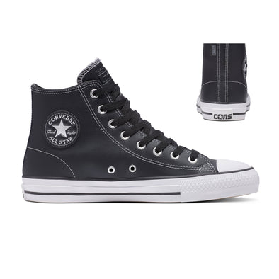 Converse Cons CTAS Pro Hi Leather - Black/White/Black