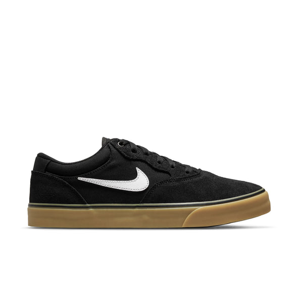 Nike SB Chron 2 - Black/White-Black-Gum Lt. Brown