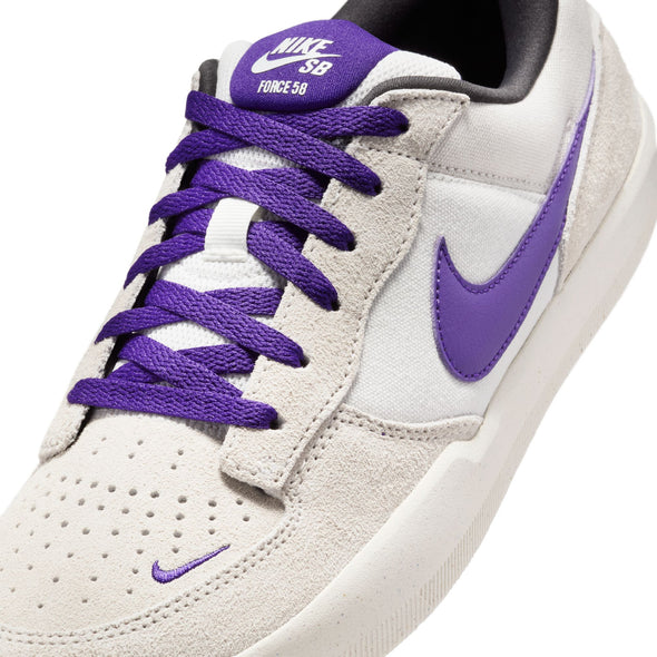 Nike SB Force 58 Phantom/Court Purple-Summit White