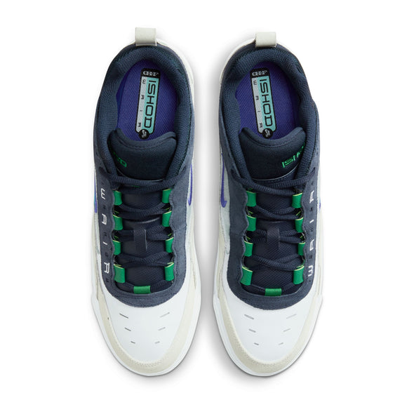 Nike SB Air Max Ishod - White/Persian Violet-Obsidian-Pine Green