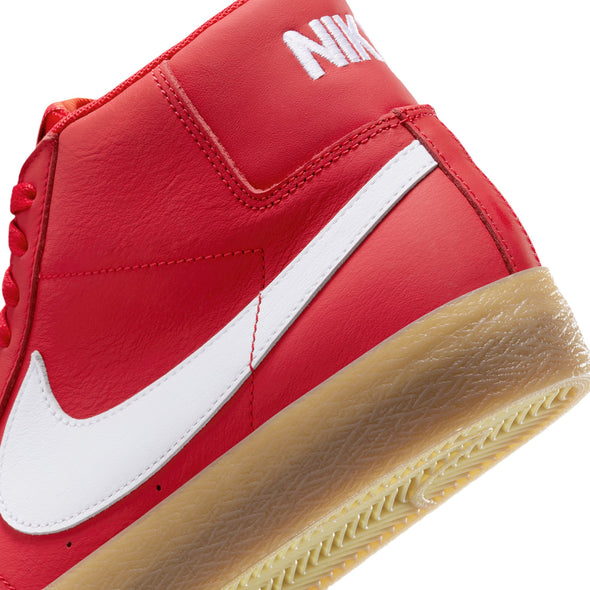 Nike SB Zoom Blazer Mid - University Red/White-White