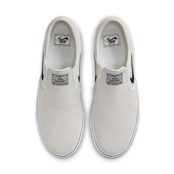 Nike SB Janoski+ Slip - Summit White/Black-Summit White-White