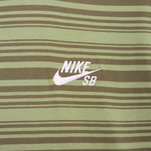 Nike SB M90 Striped Tee - Oil Green