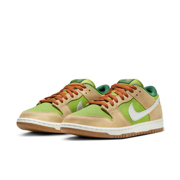 Nike SB Dunk Low Pro WC - Sesame/Metallic Silver-Pear-Fir