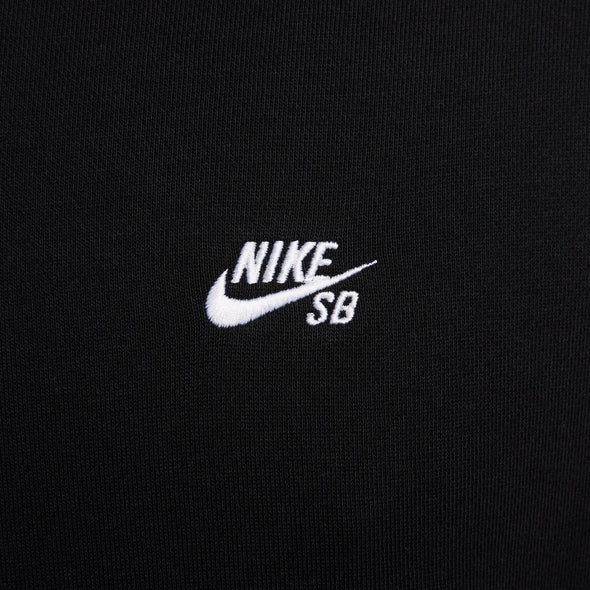 Nike SB Essentials Logo Hoodie - Black/White