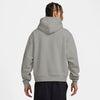 Nike SB Essentials Logo Hoodie - Dk Grey Heather/White