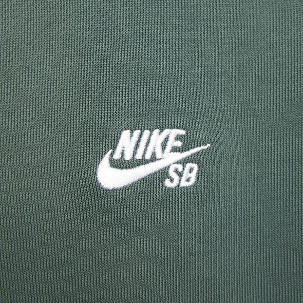 Nike SB Essentials Logo Hoodie - Vintage Green/White