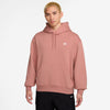 Nike SB Essentials Logo Hoodie - Red Stardust/White
