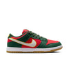 Nike SB Dunk Low Pro Premium - Fir/White-University Gold-Fire Red