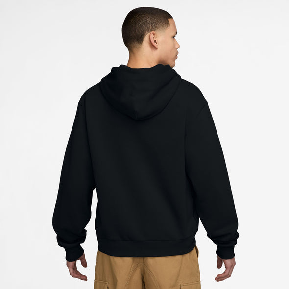 Nike SB Essentials Logo Zip Hoodie - Black/White