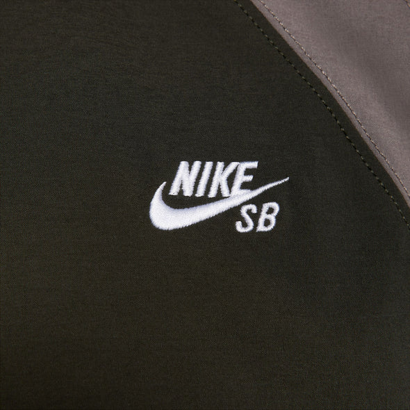 Nike SB DF Full Zip Woven Jacket - Sequoia/Cave Stone/White