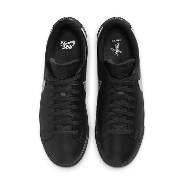 Nike SB Zoom Blazer Low QS X Dancer - Black/Metallic Silver-Black