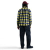 Nike SB Flannel Button Up Koston - Midnight Navy/Speed  Yellow