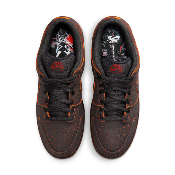 Nike SB Dunk Low Pro "Krampus" - DK Smoke Grey/Campfire Orange-Black