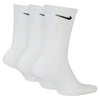 Nike Everyday Cush Crew Socks 3 Pack - White/Black