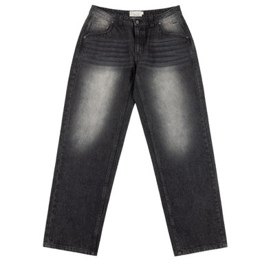 Dime Relaxed Denim Pants - Sandblaster Black