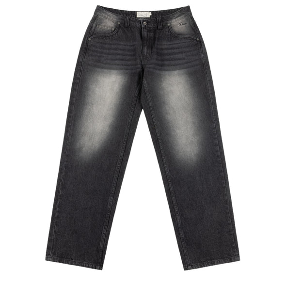 Dime Relaxed Denim Pants - Sandblaster Black