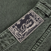 Dime Baggy Denim Pants - Overdyed Green