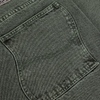 Dime Baggy Denim Pants - Overdyed Green