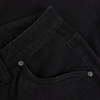Dime Relaxed Denim Pants - Black