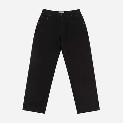 Dime Relaxed Denim Pants - Black