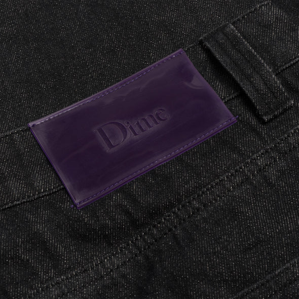 Dime Classic Baggy Denim Pants - Black Washed
