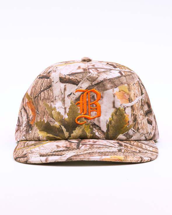 The Bunt B Script Hat - Camo