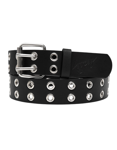 Loosey Black Grommet Hole Belt