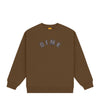 Dime Choppers Crewneck - Dark Brown