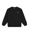 Dime Classic Small Logo Crewneck - Black