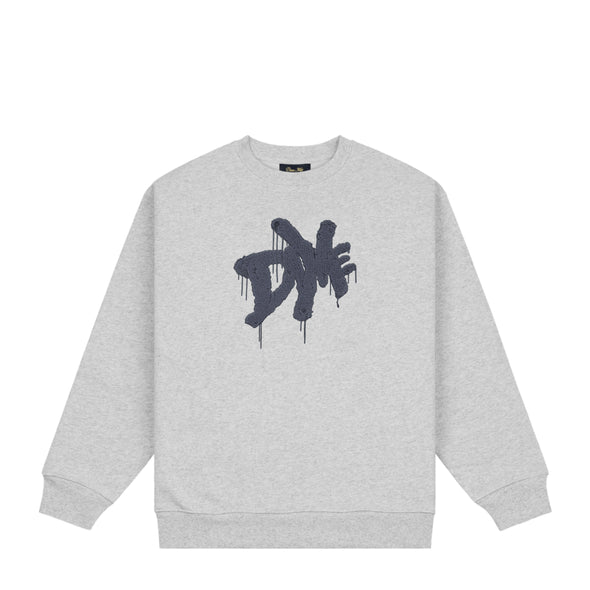 Dime Dxme Crewneck - Heather Grey
