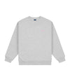 Dime Classic Small Logo Crewneck - Heather Grey