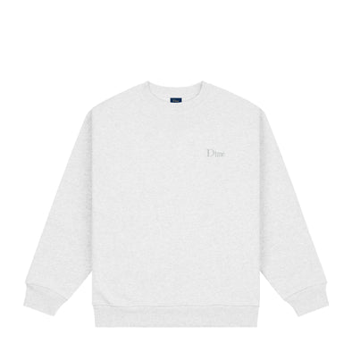 Dime Classic Small Logo Crewneck - Ash