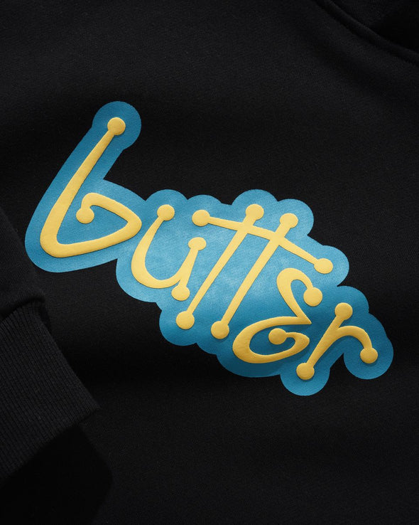 Butter Goods Connection Pullover Hood - Black
