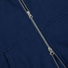 Dime Cursive Zip-Hoodie - Navy