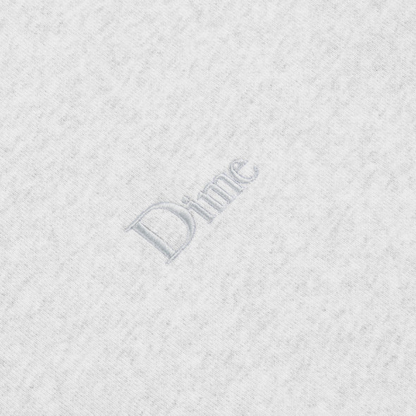 Dime Classic Small Logo Crewneck - Ash