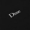 Dime Classic Small Logo Crewneck - Black